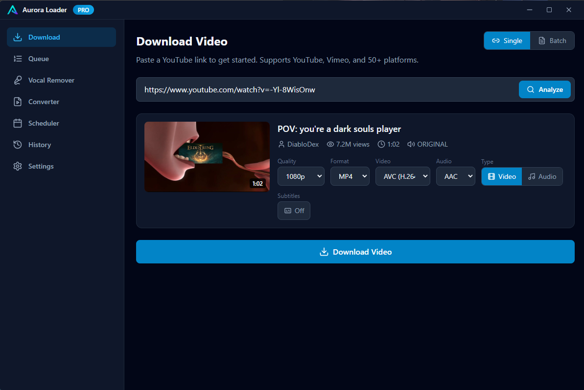 Aurora Loader — Download Video